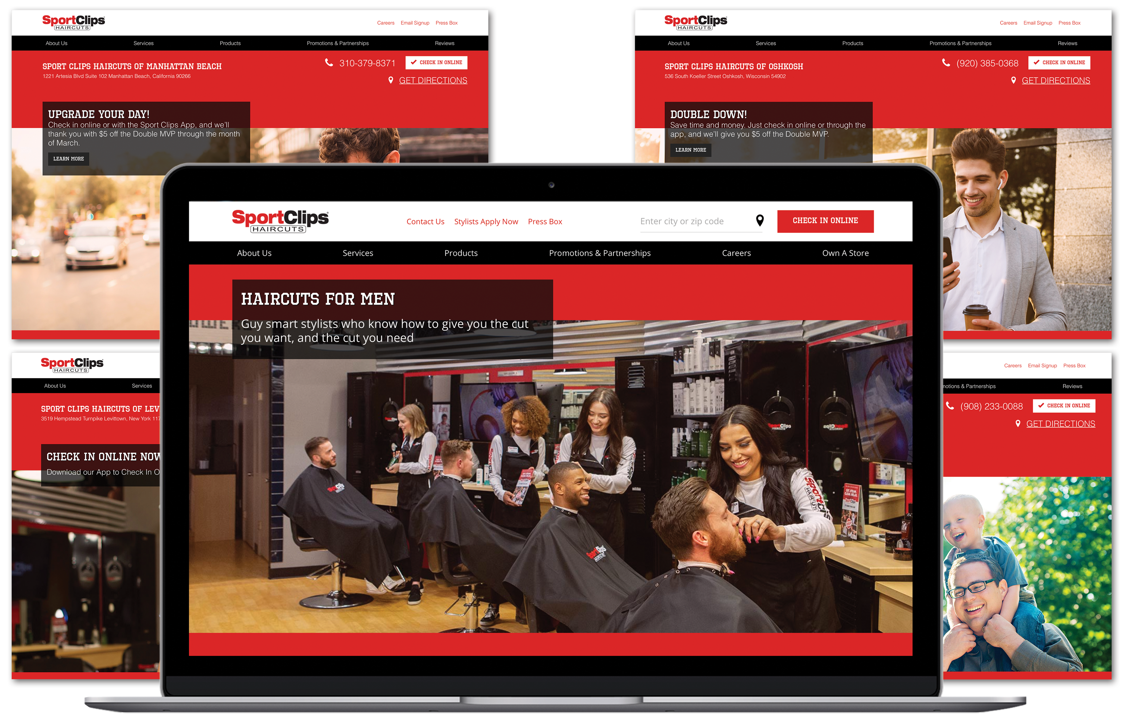 Franchise-SportClips-Marketing-pages